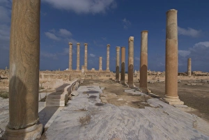 Roman archaeological site of Sabratha, UNESCO World Heritage Site, Libya Roman archaeological site of Sabratha, UNESCO World Heritage Site, Libya