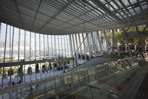 Roof garden of Two International Finance Centre (Two IFC), Central, Hong Kong Roof garden of Two International Finance Centre (Two IFC), Central, Hong Kong