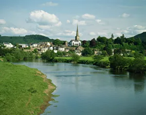 Prints of Ross on Wye, Herefordshire, England, United Kingdom, Europe Herefordshire Prints: Ross on Wye Print: A Herefordshire Town in England, UK