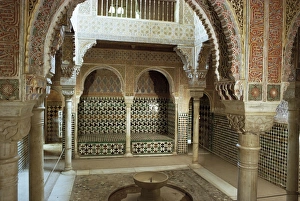 Andalucia Travel Destination Prints: Royal baths