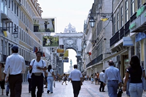 European Union Tourism Prints: Rua Augusta