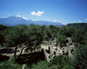 Anatolia Landscape Prints: The ruins of Phaselis