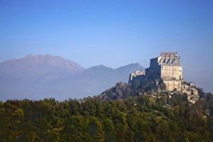 Sacra di San Michele (St. Michaels Abbey), Mount Pirchiriano, Val di Susa Sacra di San Michele (St. Michaels Abbey), Mount Pirchiriano, Val di Susa