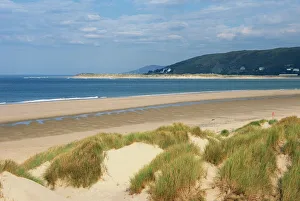 Sand Dunes Print, Borth Beach Landscape