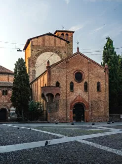 Images Dated 2021 May: Santo Stefanos Church in Piazza Santo Stefano, Bologna, Emilia Romagna, Italy