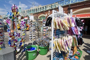 Prints of Seaside kitsch, Brighton Beach, Brighton, Sussex, England, United Kingdom, Europe Brighton And Hove Prints: Seaside kitsch Print, Brighton Beach Scene
