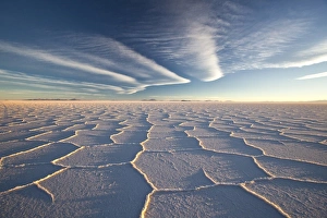 A seemingly endless landscape of pure salt stretches far across Bolivia remote southwest A seemingly endless landscape of pure salt stretches far across Bolivia remote southwest