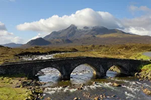 Sgurr nan Gillean from Sligachan, Isle of Skye, Inner Hebrides, Scotland, United Kingdom, Europe Sgurr nan Gillean from Sligachan, Isle of Skye, Inner Hebrides, Scotland, United Kingdom, Europe