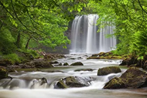 Sgwd yr Eira Waterfall Print, Brecon Beacons, Wales