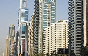 Sheikh Zayed Road Print, Dubai Cityscape