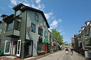 Shops and restaurants at Bannisters Wharf, established by John Bannister in 1742 Shops and restaurants at Bannisters Wharf, established by John Bannister in 1742
