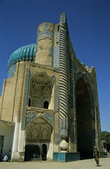 Shrine of the theologian Khwaja Abu Nasr Parsa, built in late Timurid style in the 15th century Shrine of the theologian Khwaja Abu Nasr Parsa, built in late Timurid style in the 15th century