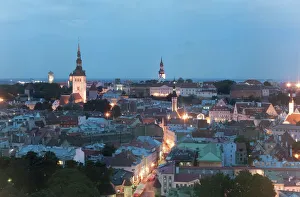 Skyline, Tallinn, Estonia, Baltic States, Europe Skyline, Tallinn, Estonia, Baltic States, Europe