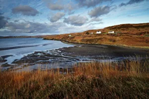The small village of Fiskavaig and Fiskavaig Bay on the Minginish Peninsula The small village of Fiskavaig and Fiskavaig Bay on the Minginish Peninsula