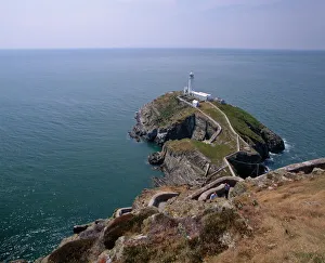 South Stack lighthouse on the western tip of Holy Island, Anglesey, North Wales South Stack lighthouse on the western tip of Holy Island, Anglesey, North Wales
