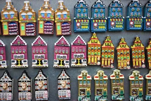 Souvenir refrigerator magnets, Amsterdam, Netherlands, Europe Souvenir refrigerator magnets, Amsterdam, Netherlands, Europe