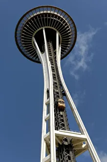 The Space Needle, 520 ft tall, Seattle, Washington State, United States of America The Space Needle, 520 ft tall, Seattle, Washington State, United States of America