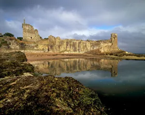 St Andrews Prints: St. Andrews Castle Print, 14th-17th Century Architecture