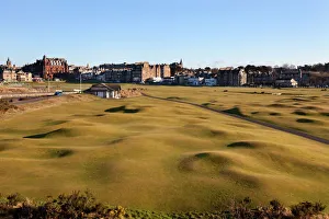 St. Andrews from the Clubhouse, Fife, Scotland, United Kingdom, Europe St. Andrews from the Clubhouse, Fife, Scotland, United Kingdom, Europe