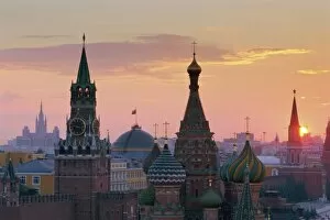 Fund Collection: St. Basils Cathedral and Kremlin
