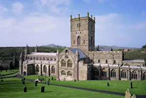 United Kingdom Photography Prints: St. Davids Cathedral