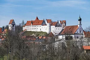 Images Dated 16th April 2019: St. Mang Monastery, Fussen, Bavaria, Germany, Europe