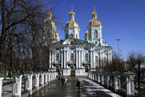 St. Nicholas Naval Cathedral, St. Petersburg, Russia, Europe St. Nicholas Naval Cathedral, St. Petersburg, Russia, Europe