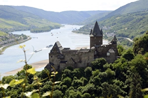 Stahleck Castle, Bacharach, Rhine Valley, Rhineland-Palatinate, Germany, Europe Stahleck Castle, Bacharach, Rhine Valley, Rhineland-Palatinate, Germany, Europe