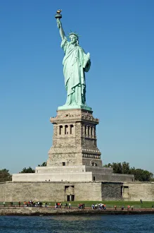 Prints of Statue of Liberty, Liberty Island, New York City, New York, United States of America, North America New York Prints: Statue of Liberty Print, New York City