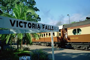 Steam Rail Safaris, Victoria Falls Station, Zimbabwe, Africa Steam Rail Safaris, Victoria Falls Station, Zimbabwe, Africa