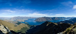 Queenstown Print: Mountain Landscape