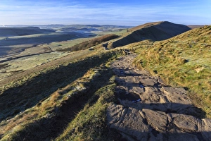 Winter Landscape Print - Mam Tor, Castleton, Peak District