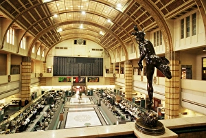 Amsterdam Financial District Prints: Stock Exchange