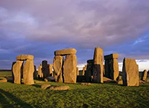 Prints of Stonehenge, Wiltshire, England, UK Heritage Site Prints: Stonehenge Print, a photograph of the ancient monument