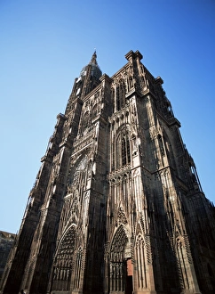 Strasbourg Cathedral, Strasbourg, Bas-Rhin department, Alsace, France, Europe Strasbourg Cathedral, Strasbourg, Bas-Rhin department, Alsace, France, Europe