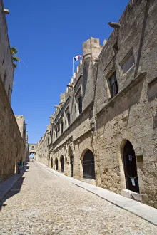 Street of the Knights, Rhodes Old Town, UNESCO World Heritage Site, Rhodes Street of the Knights, Rhodes Old Town, UNESCO World Heritage Site, Rhodes