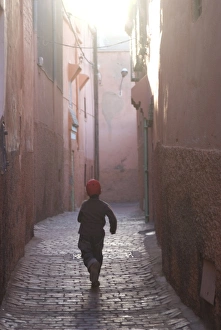 Back street of Marrakech, Morocco, North Africa, Africa Back street of Marrakech, Morocco, North Africa, Africa