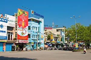 Street scene, Hue, Vietnam, Indochina, Southeast Asia, Asia Street scene, Hue, Vietnam, Indochina, Southeast Asia, Asia