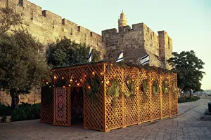 Succot (Succoth) (Sukkot), Festival of the Tabernacles, Tower of David Succot (Succoth) (Sukkot), Festival of the Tabernacles, Tower of David
