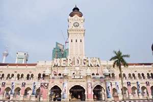 Images Dated 4th September 2009: Sultan Abdul Samad Building Print, Kuala Lumpur