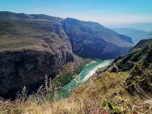 Panoramic Views Of Nature Prints: Sumidero Canyon, elevated view, Chiapas State, Mexico