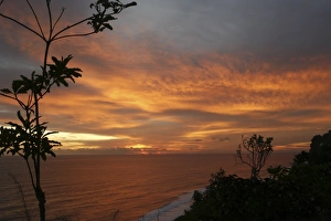 Sunset in Bali, Bali, Indonesia, Southeast Asia, Asia Sunset in Bali, Bali, Indonesia, Southeast Asia, Asia