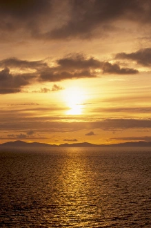 Isle Of Skye Landscape Prints: Sunset over the Minch