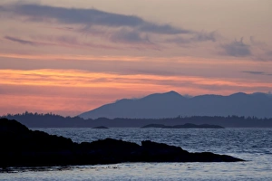 Sunset, Pacific Rim National Park Reserve, British Columbia, Canada, North America Sunset, Pacific Rim National Park Reserve, British Columbia, Canada, North America