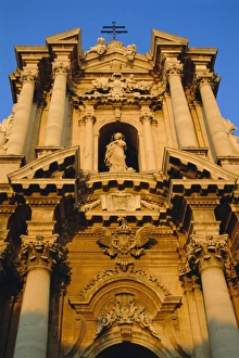 Sicily Cathedral Architecture Prints: Syracuse Cathedral