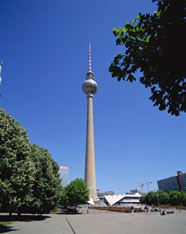 TV Tower In Germany Prints: The T. V. Tower