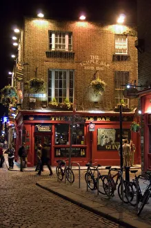 Prints of The Temple Bar pub, Temple Bar, Dublin, County Dublin, Republic of Ireland (Eire), Europe Related Prints: Temple Bar Pub Print
