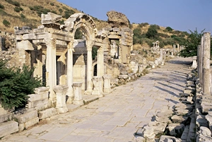 Anatolia Archaeological Site Prints: Temple of Hadrian