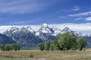 Wyoming Mountains Prints: Teton Mountain Range
