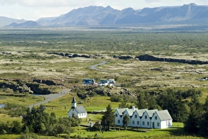 UNESCO World Heritage Site Iceland Prints: Thingvellir